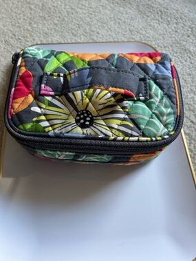 Vera Bradley Jazzy Blooms Jewelry Travel Bag